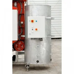 Man and material hoist with dual electrical control